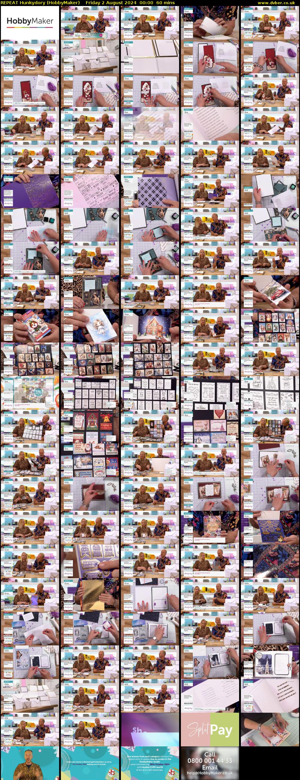 REPEAT Hunkydory (HobbyMaker) Friday 2 August 2024 00:00 - 01:00