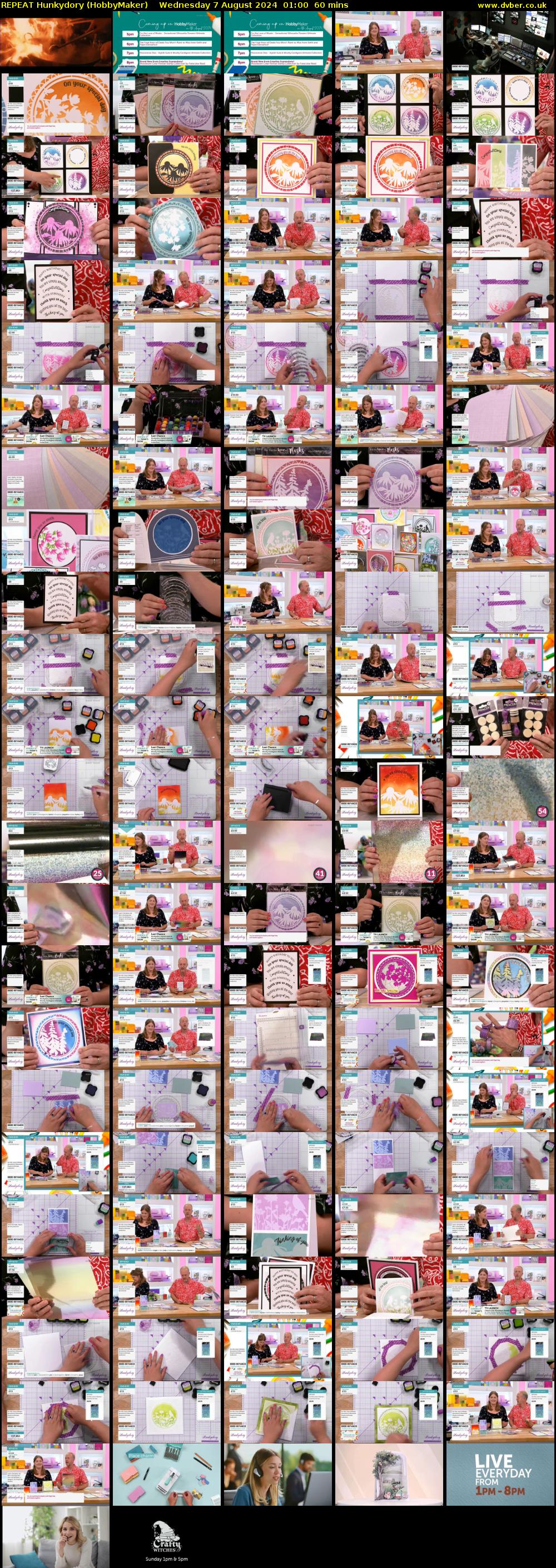 REPEAT Hunkydory (HobbyMaker) Wednesday 7 August 2024 01:00 - 02:00