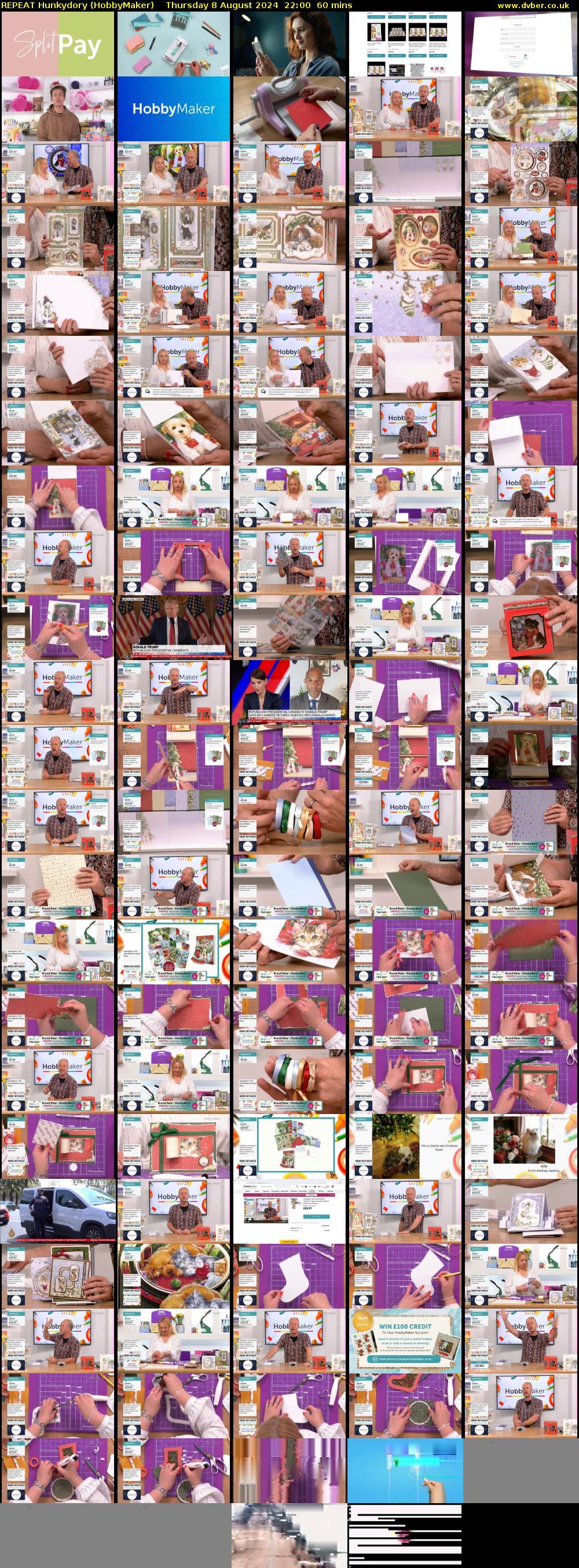 REPEAT Hunkydory (HobbyMaker) Thursday 8 August 2024 22:00 - 23:00