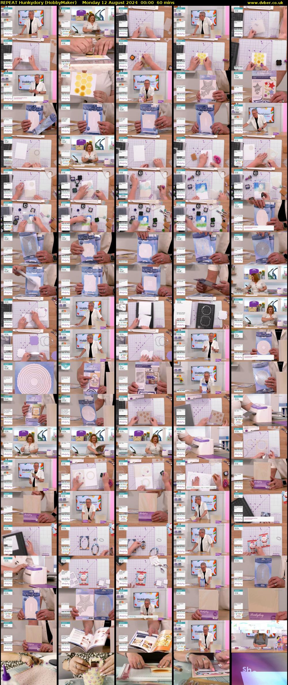 REPEAT Hunkydory (HobbyMaker) Monday 12 August 2024 00:00 - 01:00