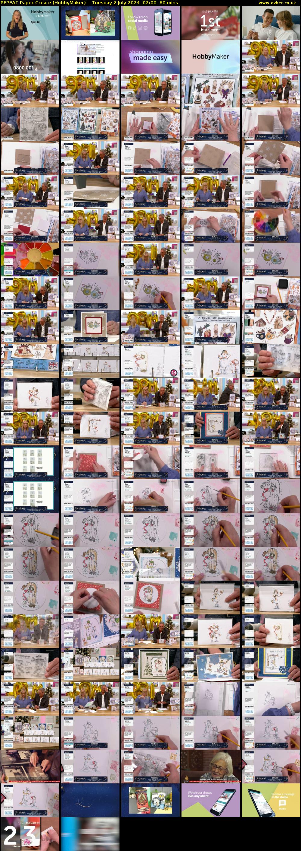 REPEAT Paper Create (HobbyMaker) Tuesday 2 July 2024 02:00 - 03:00