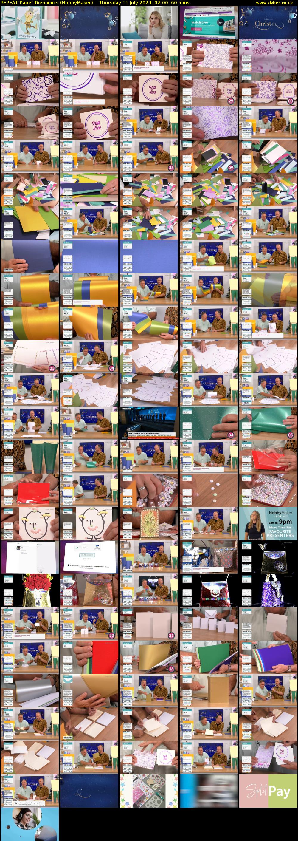 REPEAT Paper Dienamics (HobbyMaker) Thursday 11 July 2024 02:00 - 03:00