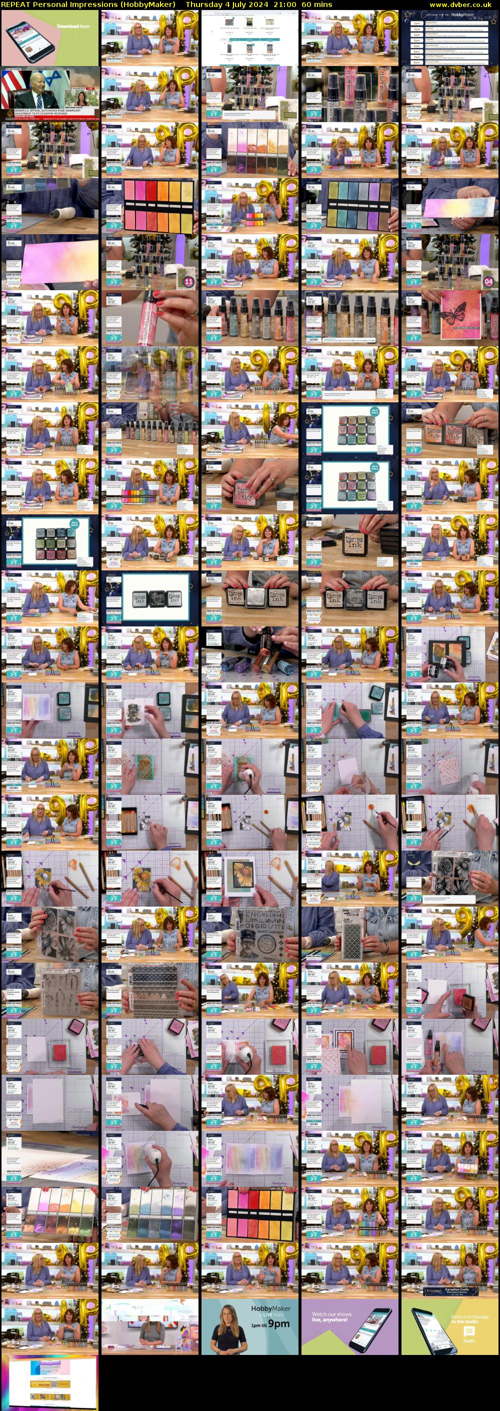 REPEAT Personal Impressions (HobbyMaker) Thursday 4 July 2024 21:00 - 22:00