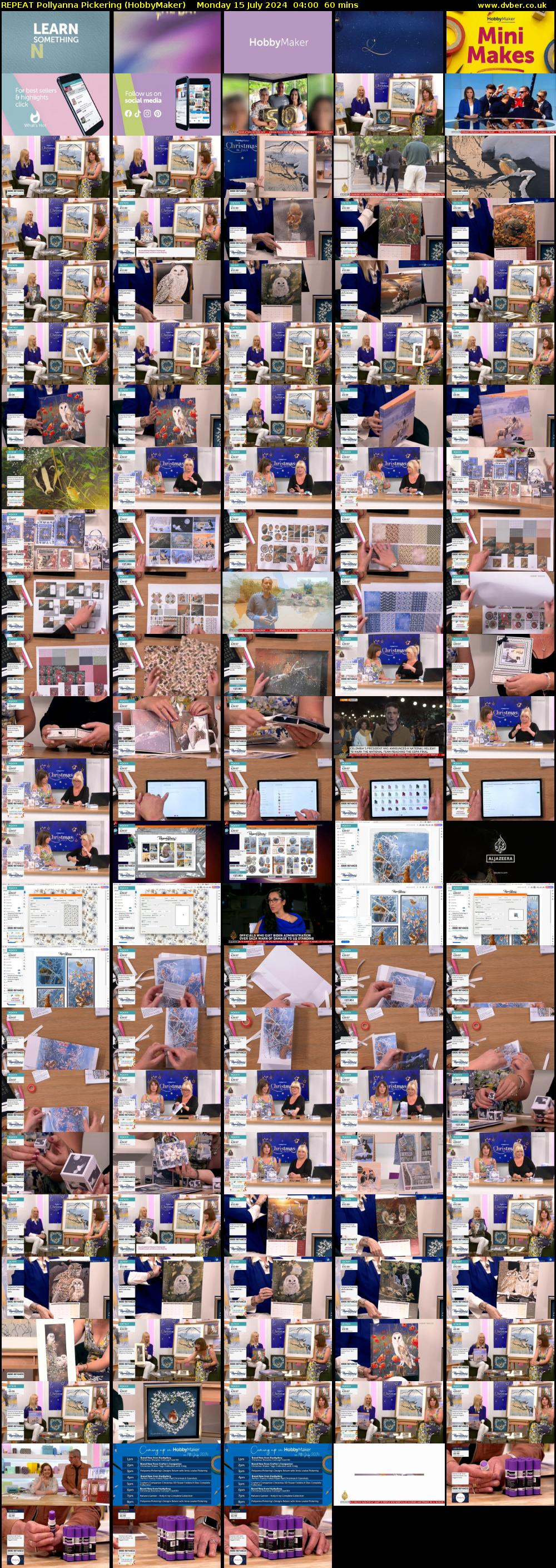 REPEAT Pollyanna Pickering (HobbyMaker) Monday 15 July 2024 04:00 - 05:00