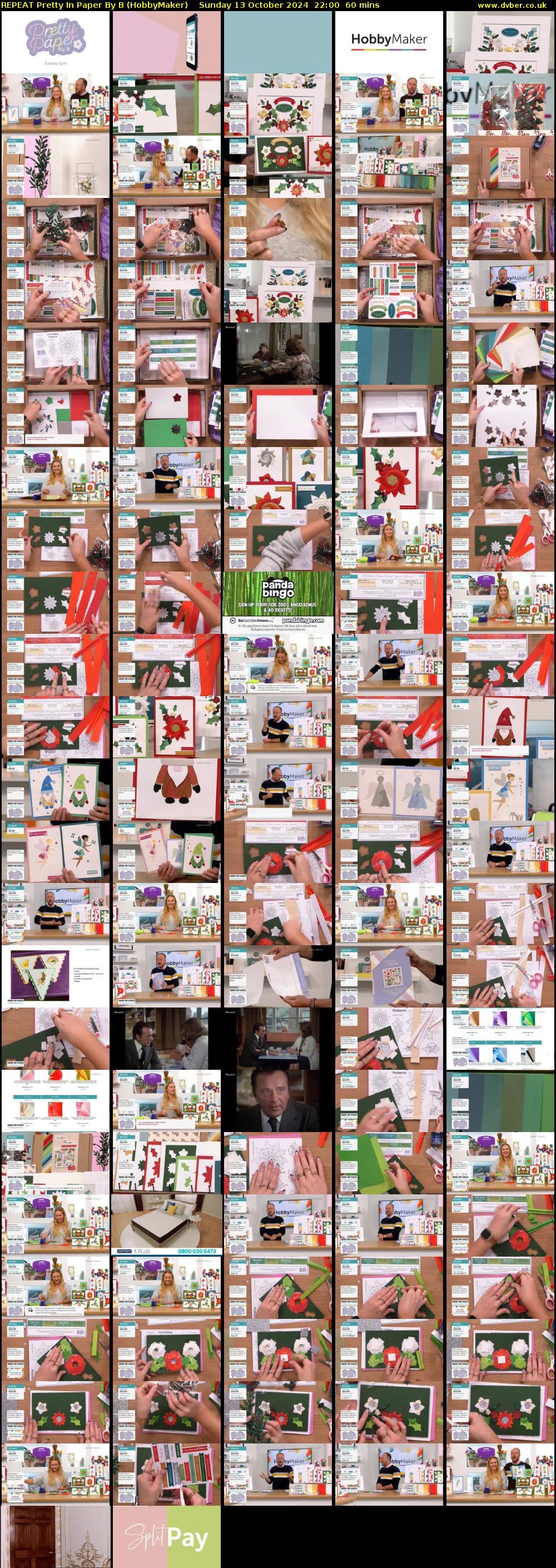 REPEAT Pretty In Paper By B (HobbyMaker) Sunday 13 October 2024 22:00 - 23:00