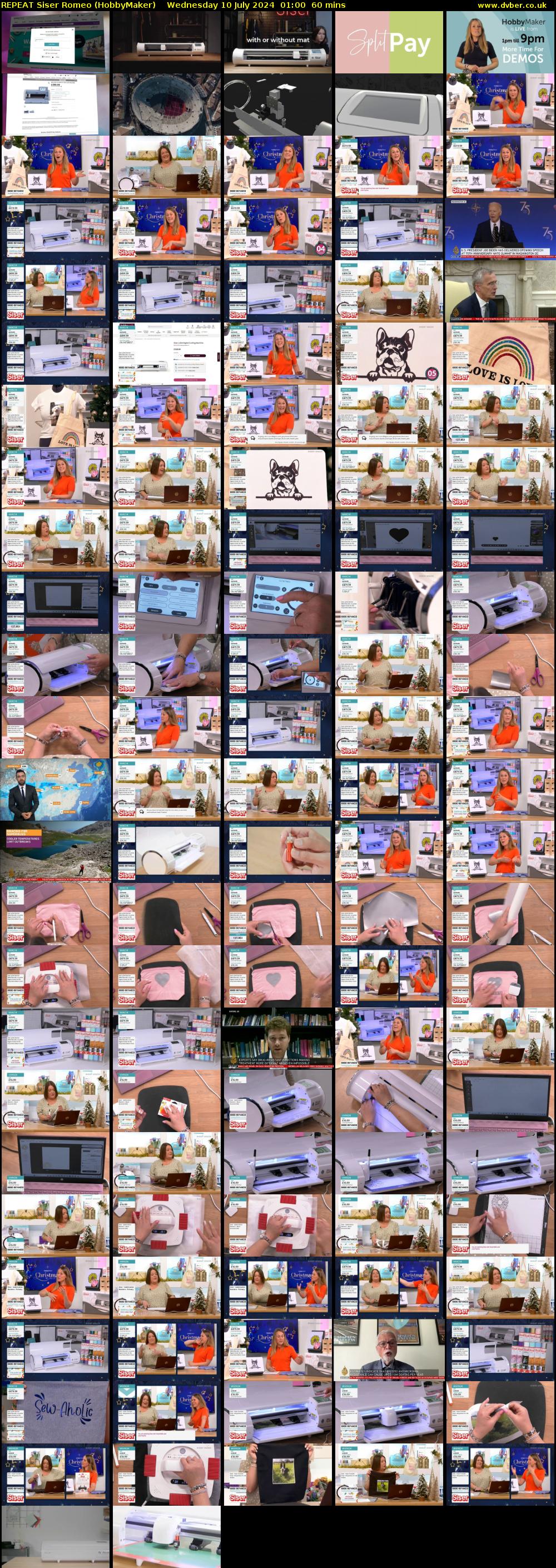 REPEAT Siser Romeo (HobbyMaker) Wednesday 10 July 2024 01:00 - 02:00