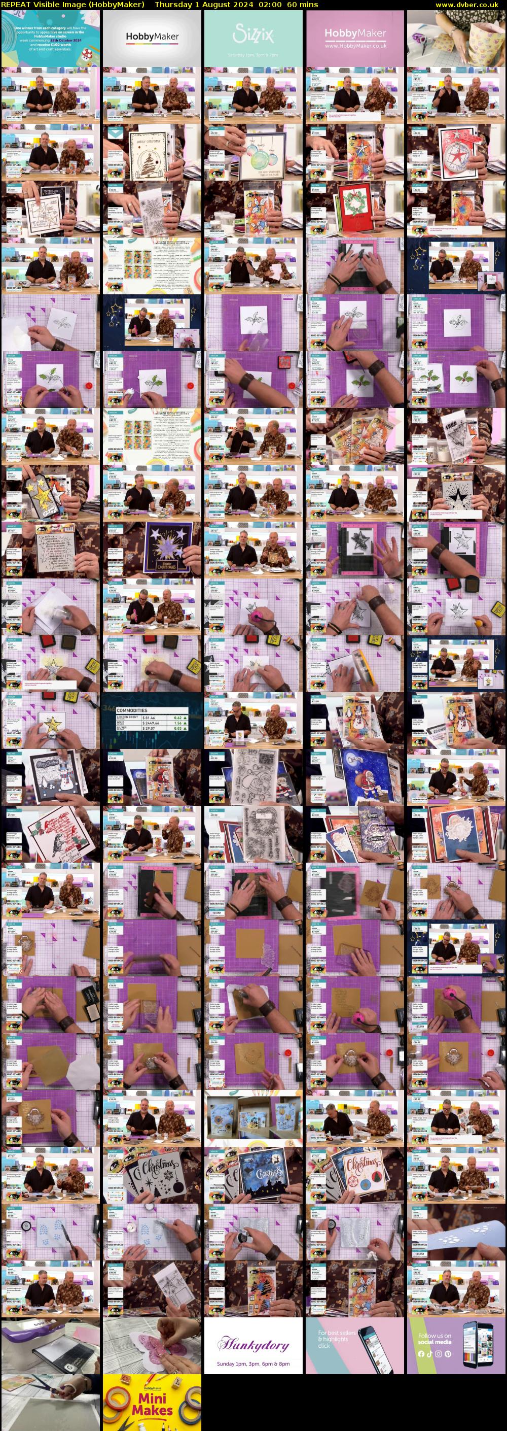 REPEAT Visible Image (HobbyMaker) Thursday 1 August 2024 02:00 - 03:00