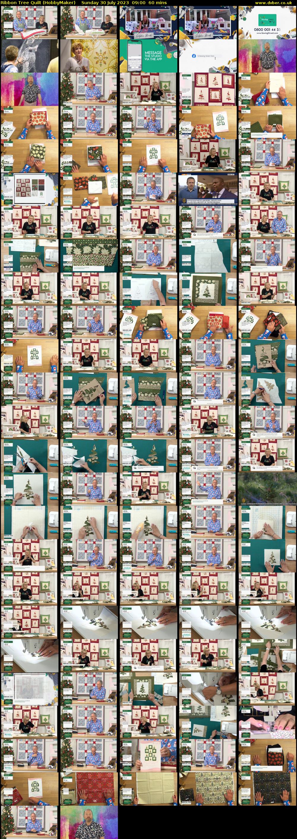 Ribbon Tree Quilt (HobbyMaker) Sunday 30 July 2023 09:00 - 10:00