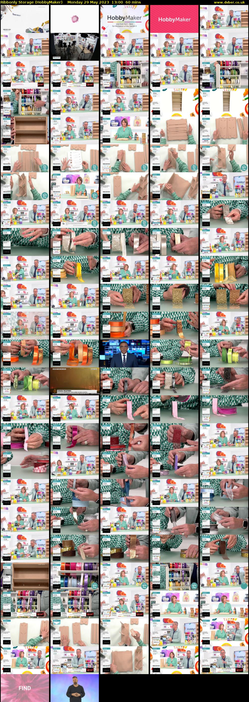 Ribbonly Storage (HobbyMaker) Monday 29 May 2023 13:00 - 14:00
