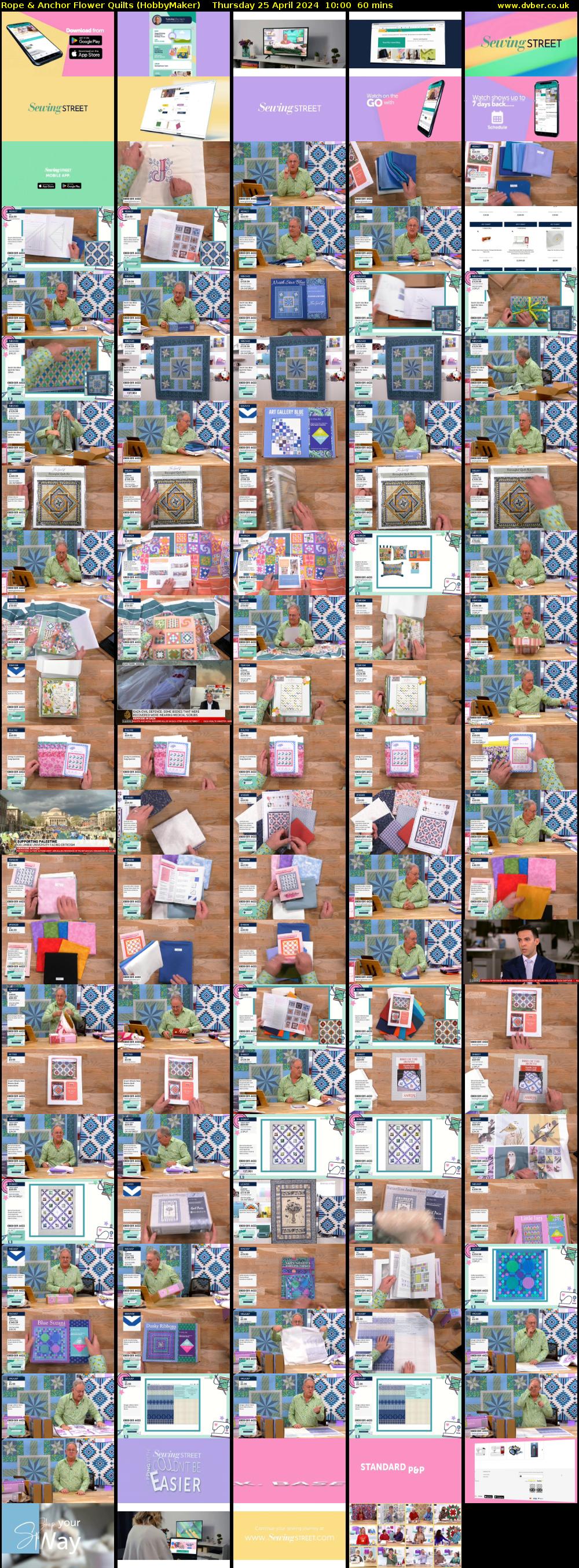 Rope & Anchor Flower Quilts (HobbyMaker) Thursday 25 April 2024 10:00 - 11:00