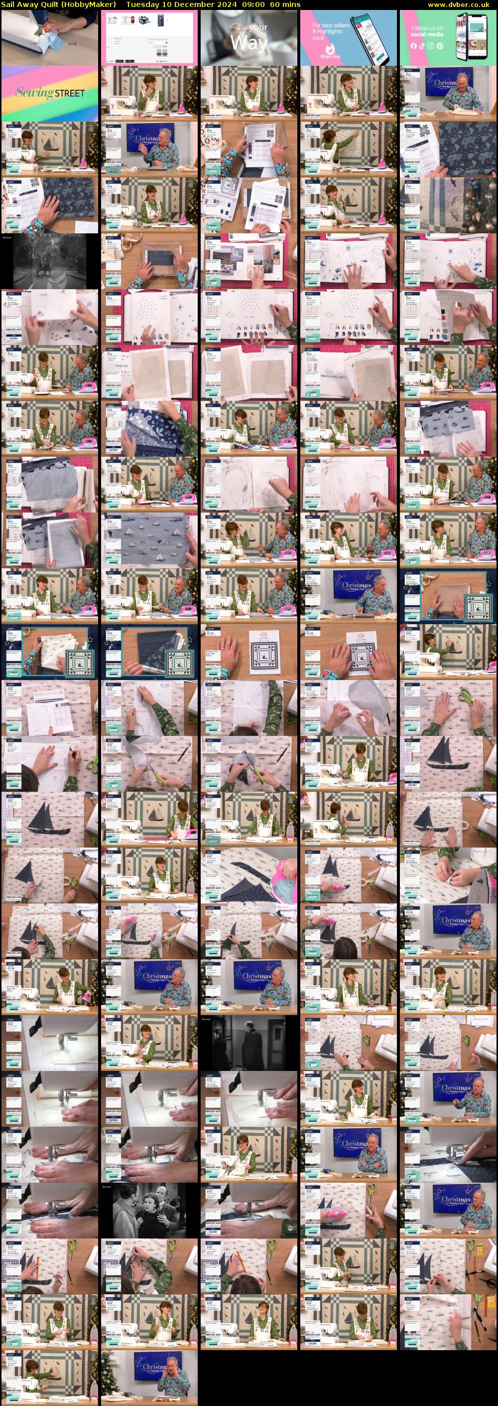 Sail Away Quilt (HobbyMaker) Tuesday 10 December 2024 09:00 - 10:00