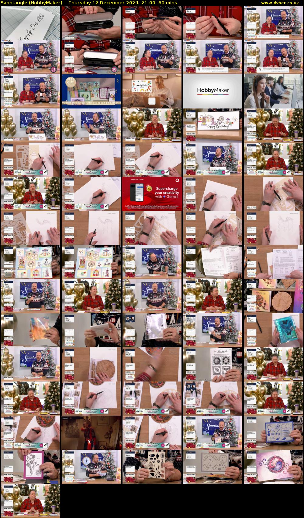 Sanntangle (HobbyMaker) Thursday 12 December 2024 21:00 - 22:00