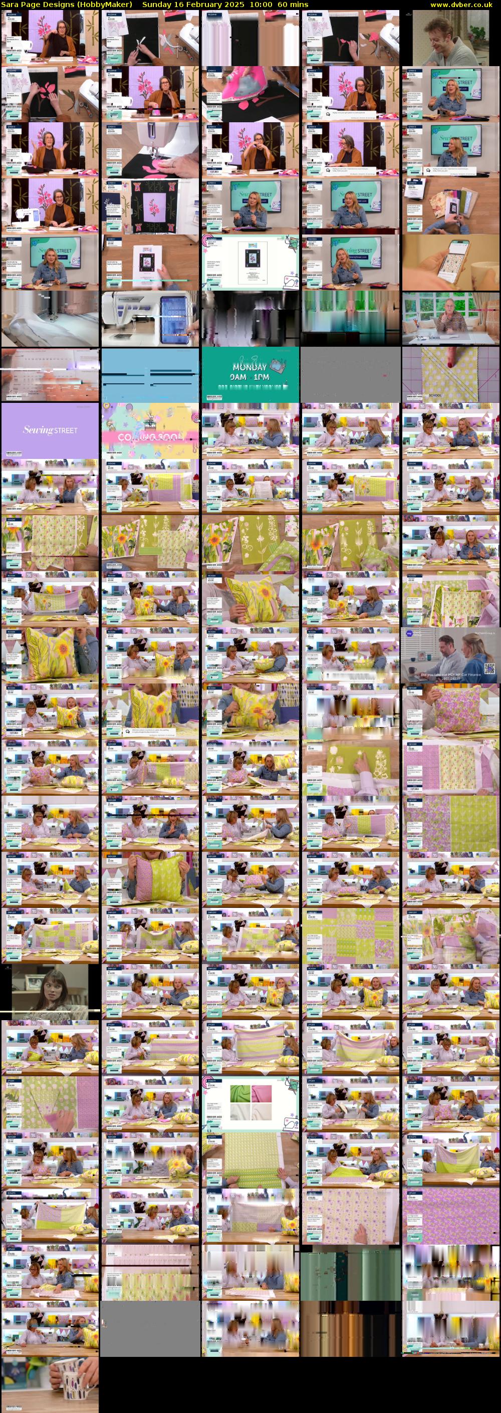 Sara Page Designs (HobbyMaker) Sunday 16 February 2025 10:00 - 11:00