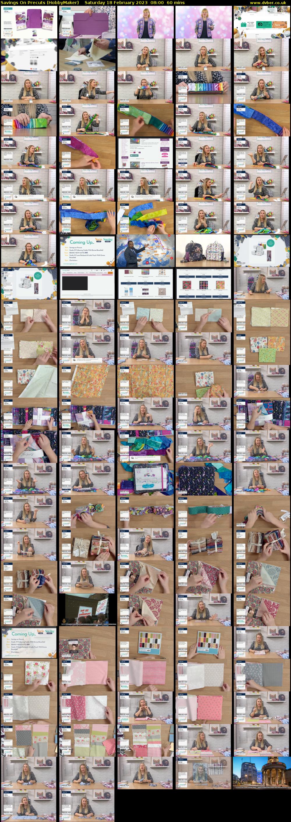Savings On Precuts (HobbyMaker) Saturday 18 February 2023 08:00 - 09:00