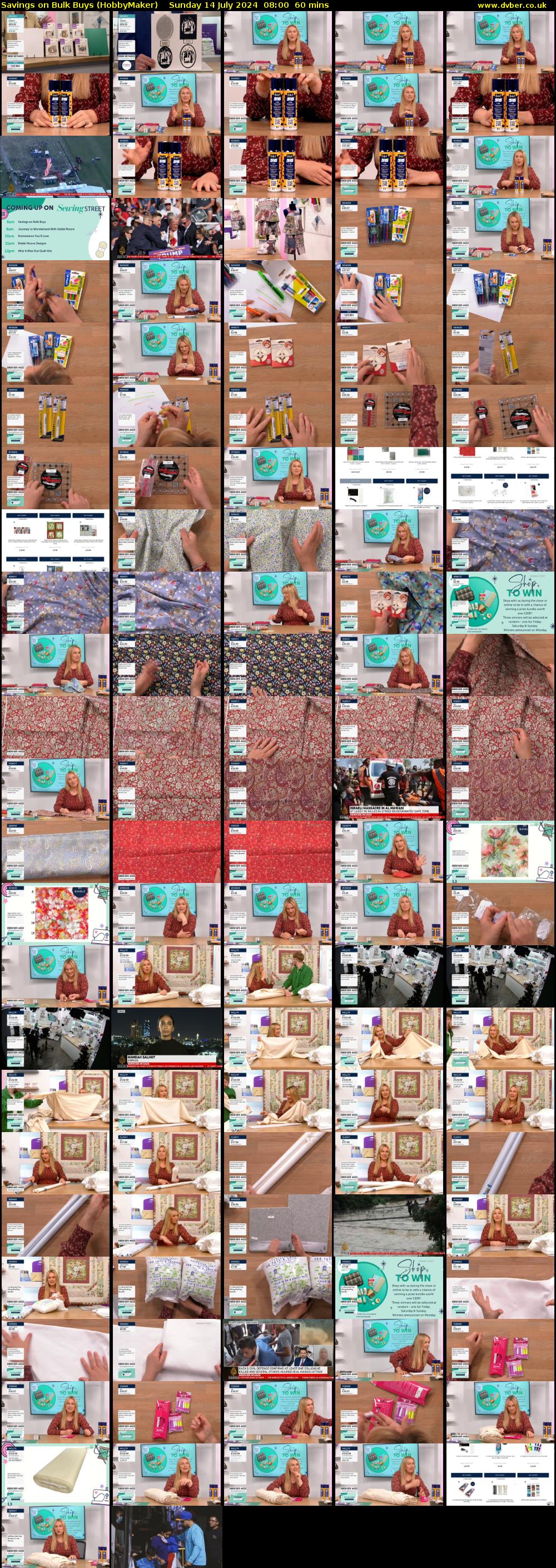 Savings on Bulk Buys (HobbyMaker) Sunday 14 July 2024 08:00 - 09:00