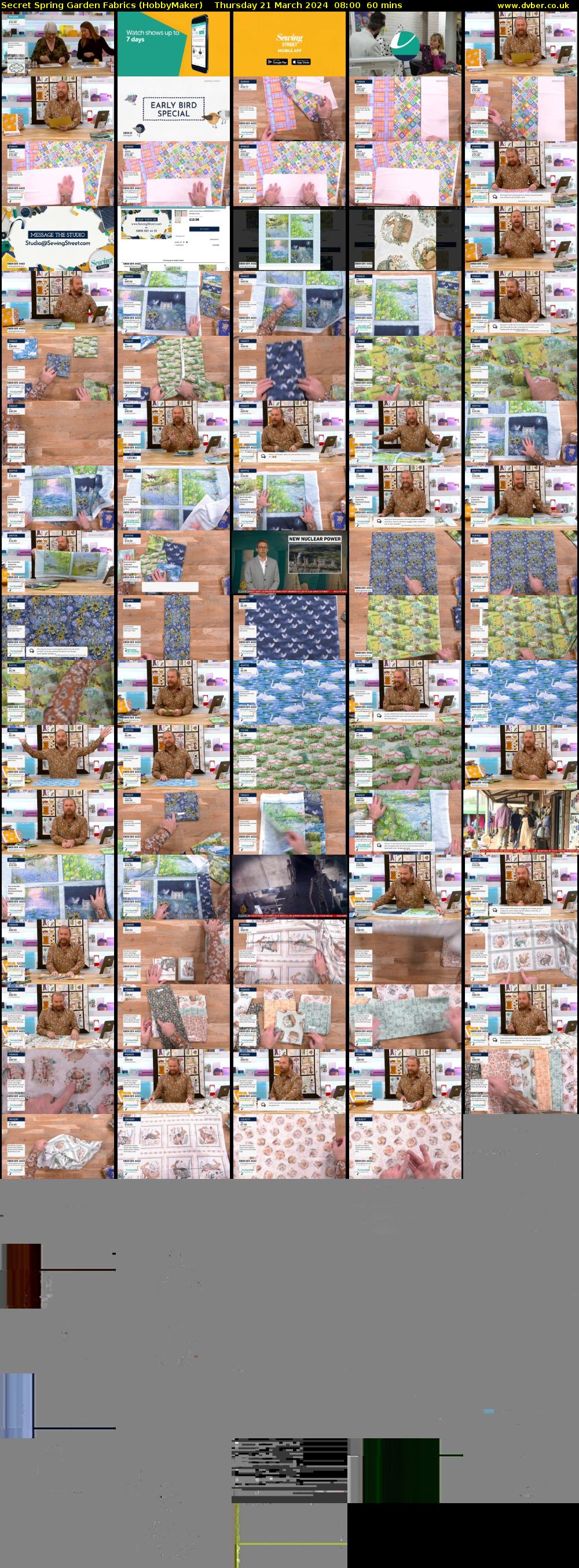 Secret Spring Garden Fabrics (HobbyMaker) Thursday 21 March 2024 08:00 - 09:00