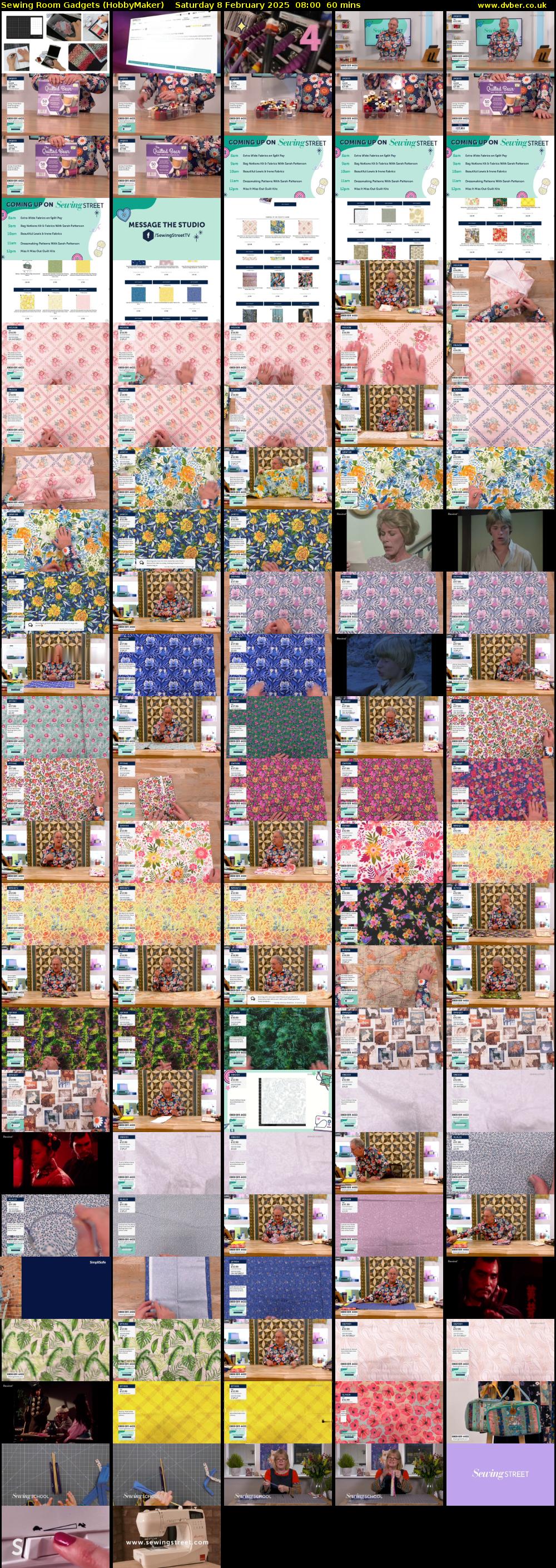 Sewing Room Gadgets (HobbyMaker) Saturday 8 February 2025 08:00 - 09:00