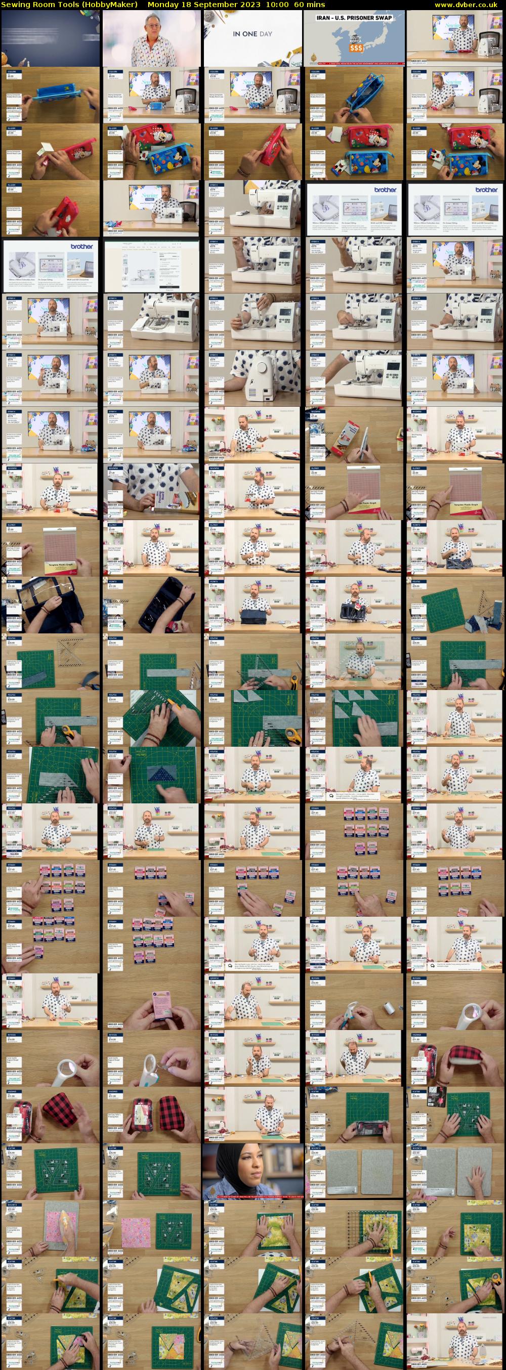 Sewing Room Tools (HobbyMaker) Monday 18 September 2023 10:00 - 11:00