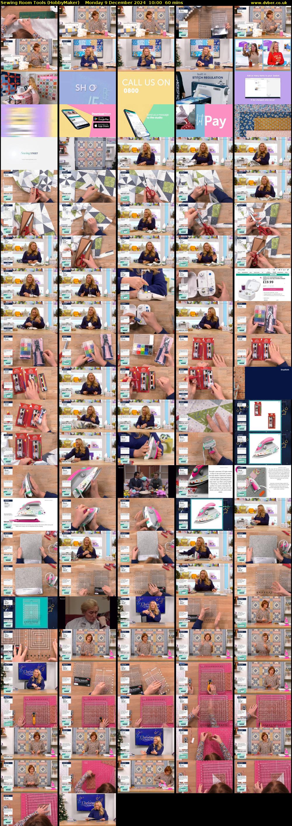 Sewing Room Tools (HobbyMaker) Monday 9 December 2024 10:00 - 11:00