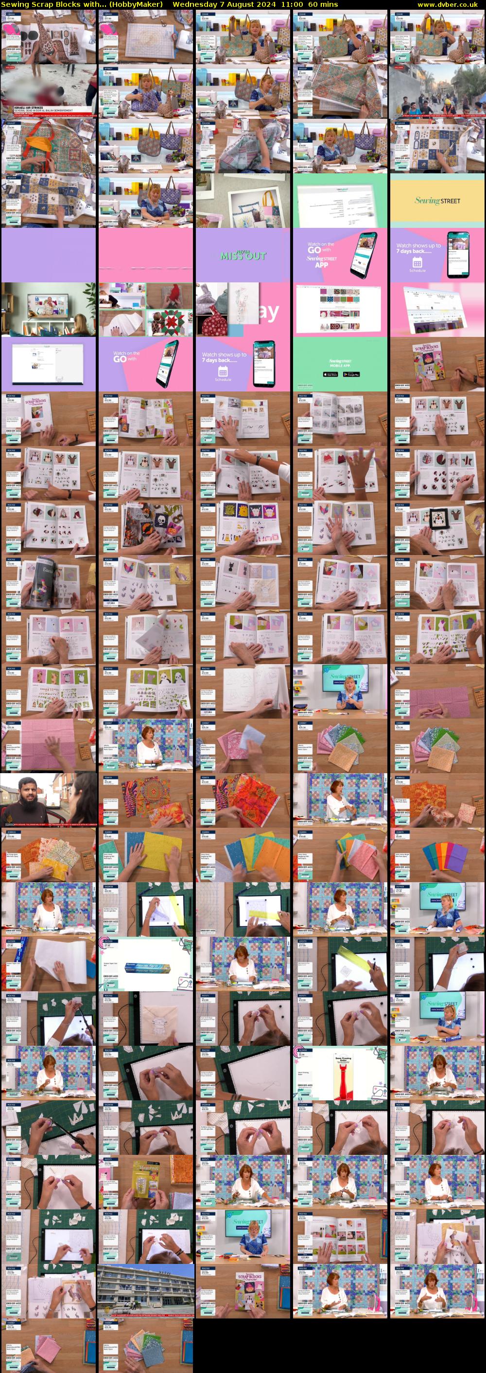 Sewing Scrap Blocks with... (HobbyMaker) Wednesday 7 August 2024 11:00 - 12:00