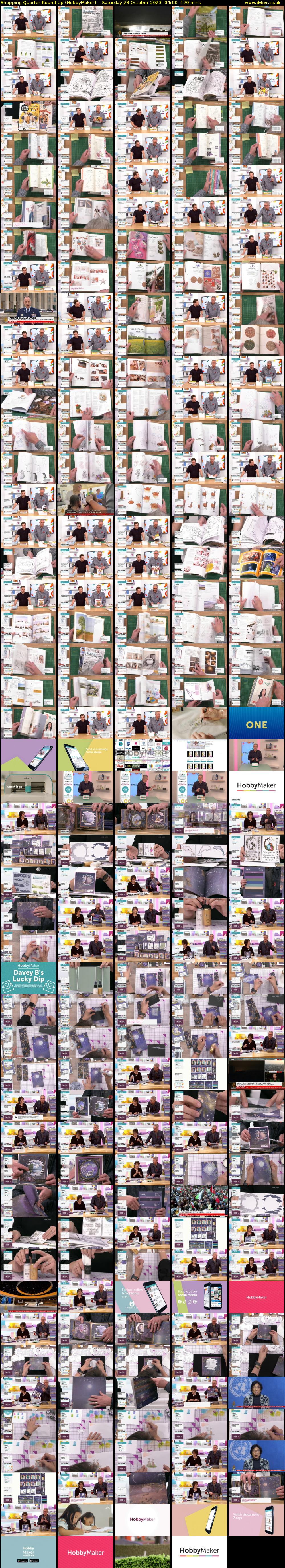 Shopping Quarter Round Up (HobbyMaker) Saturday 28 October 2023 04:00 - 06:00