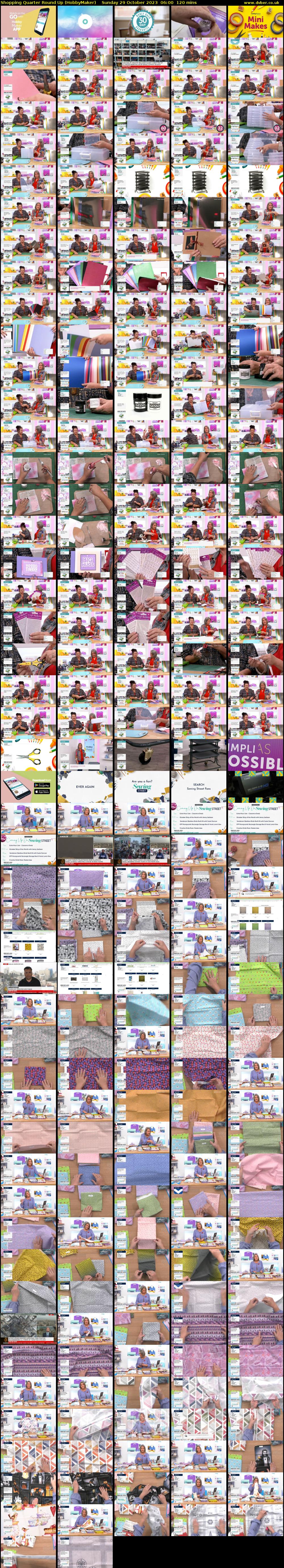 Shopping Quarter Round Up (HobbyMaker) Sunday 29 October 2023 06:00 - 08:00