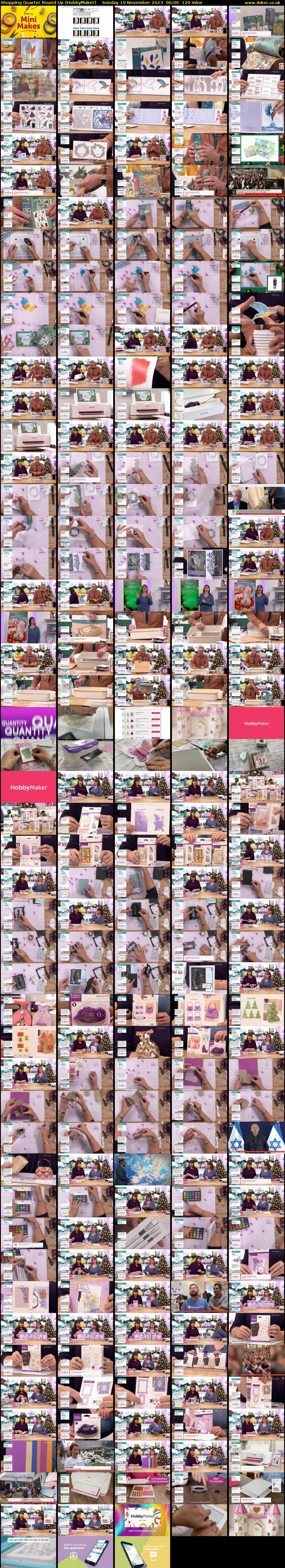 Shopping Quarter Round Up (HobbyMaker) Sunday 19 November 2023 06:00 - 08:00