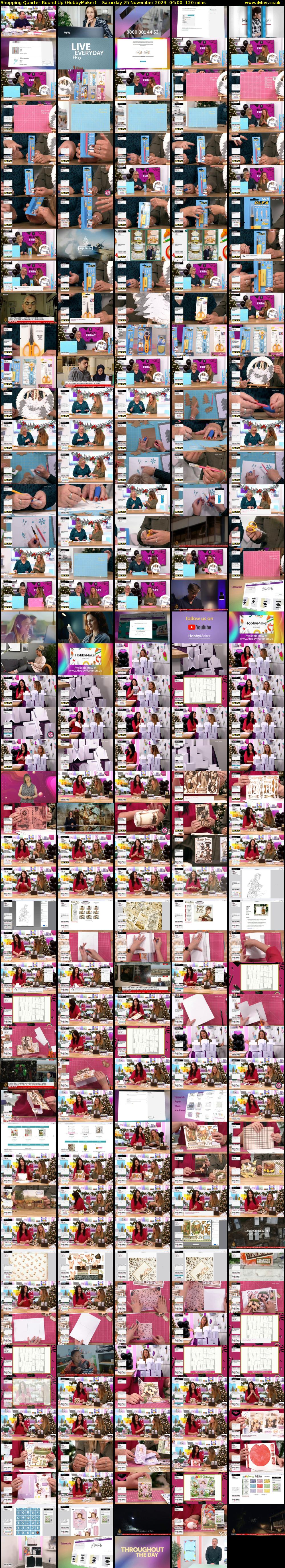 Shopping Quarter Round Up (HobbyMaker) Saturday 25 November 2023 04:00 - 06:00