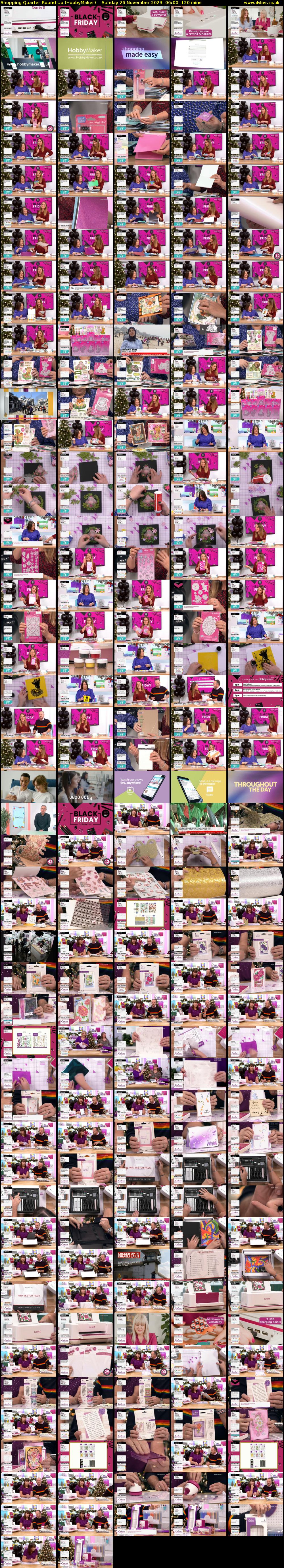 Shopping Quarter Round Up (HobbyMaker) Sunday 26 November 2023 06:00 - 08:00