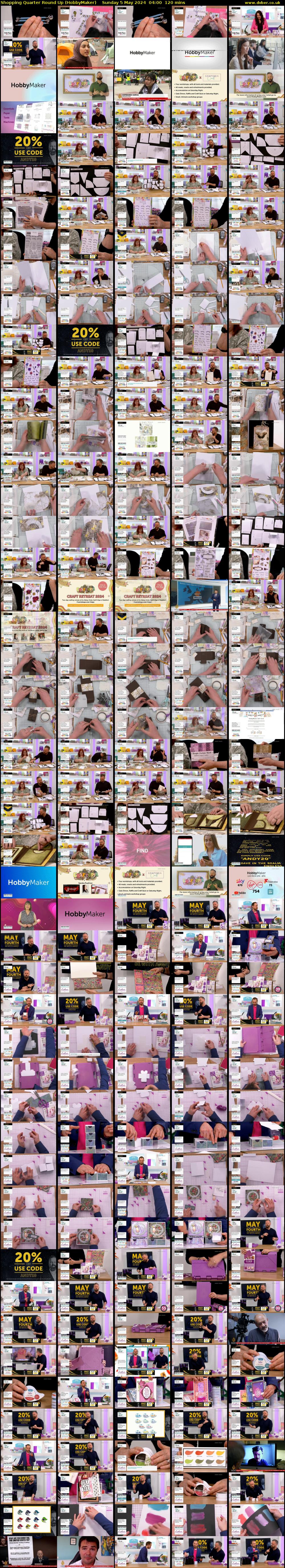 Shopping Quarter Round Up (HobbyMaker) Sunday 5 May 2024 04:00 - 06:00