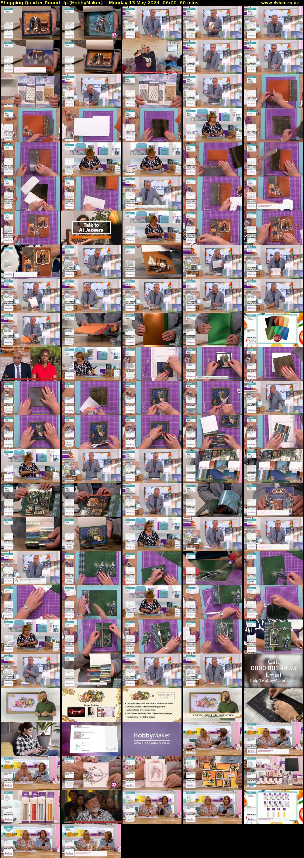 Shopping Quarter Round Up (HobbyMaker) Monday 13 May 2024 06:00 - 07:00