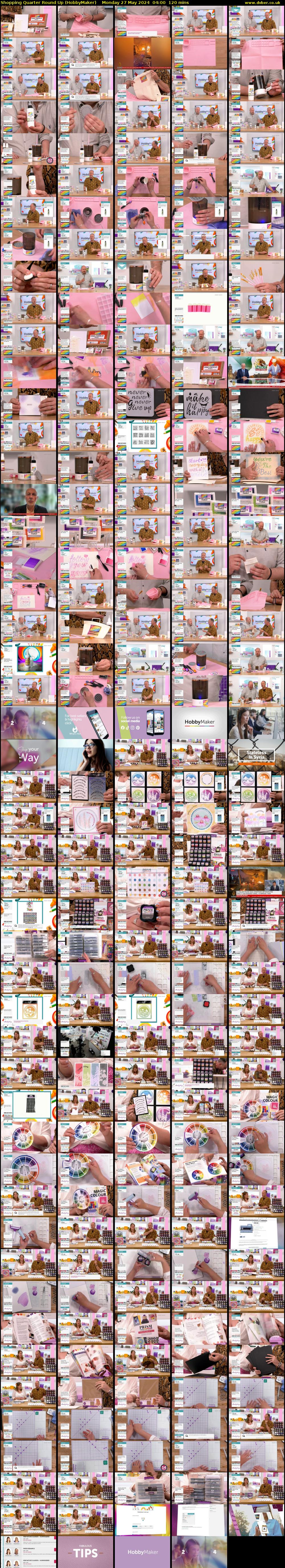 Shopping Quarter Round Up (HobbyMaker) Monday 27 May 2024 04:00 - 06:00