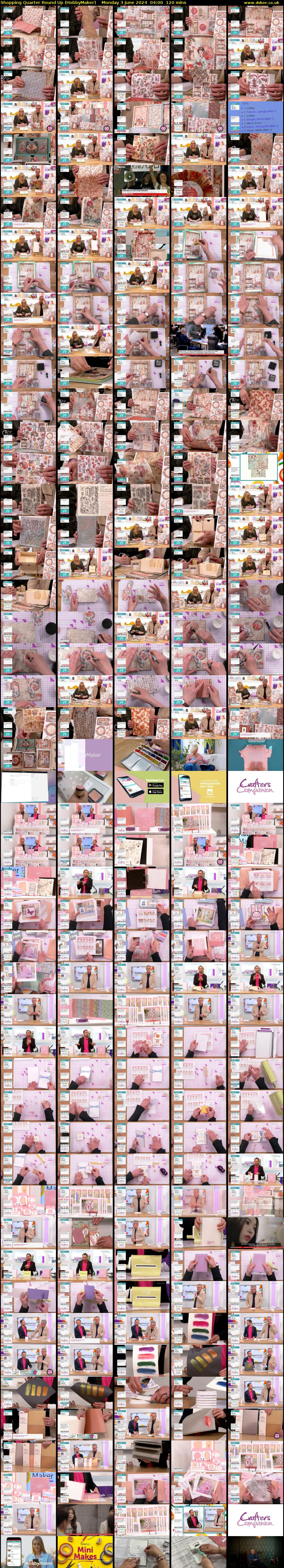 Shopping Quarter Round Up (HobbyMaker) Monday 3 June 2024 04:00 - 06:00