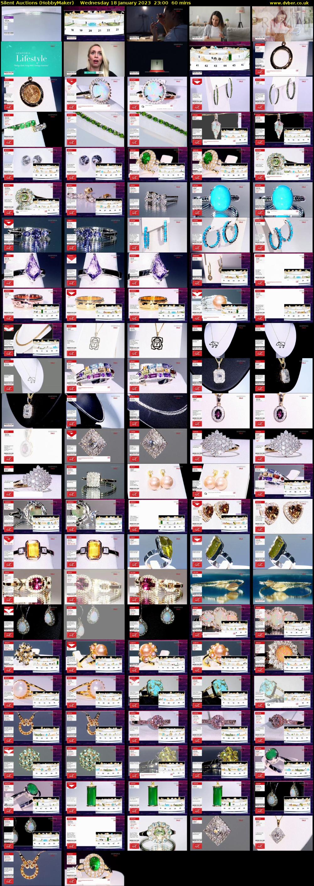 Silent Auctions (HobbyMaker) Wednesday 18 January 2023 23:00 - 00:00