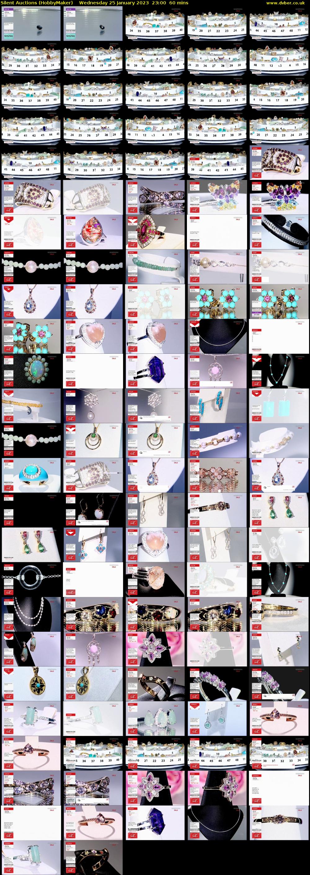 Silent Auctions (HobbyMaker) Wednesday 25 January 2023 23:00 - 00:00