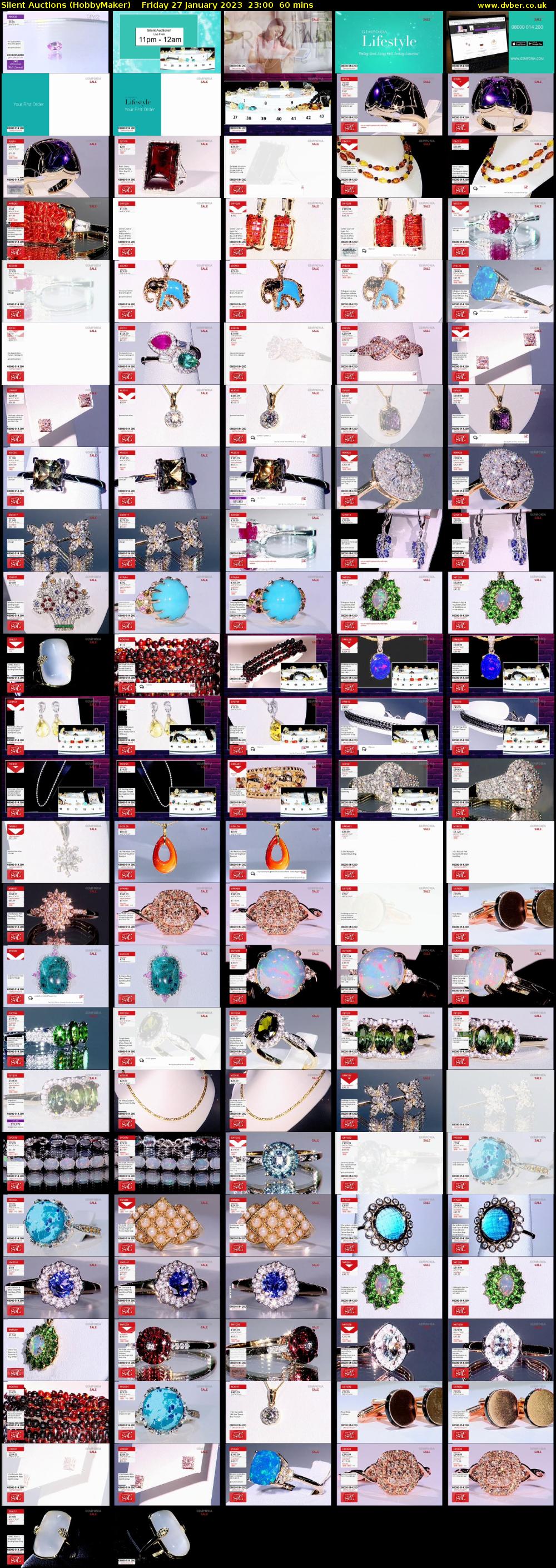 Silent Auctions (HobbyMaker) Friday 27 January 2023 23:00 - 00:00