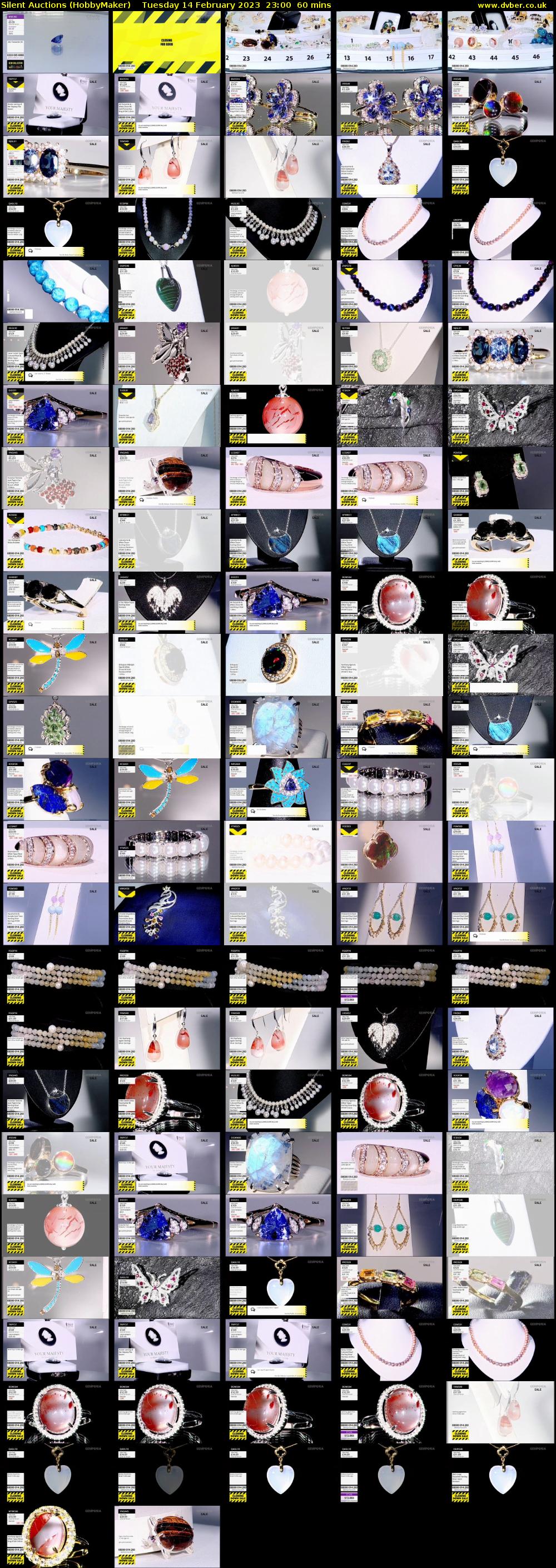 Silent Auctions (HobbyMaker) Tuesday 14 February 2023 23:00 - 00:00