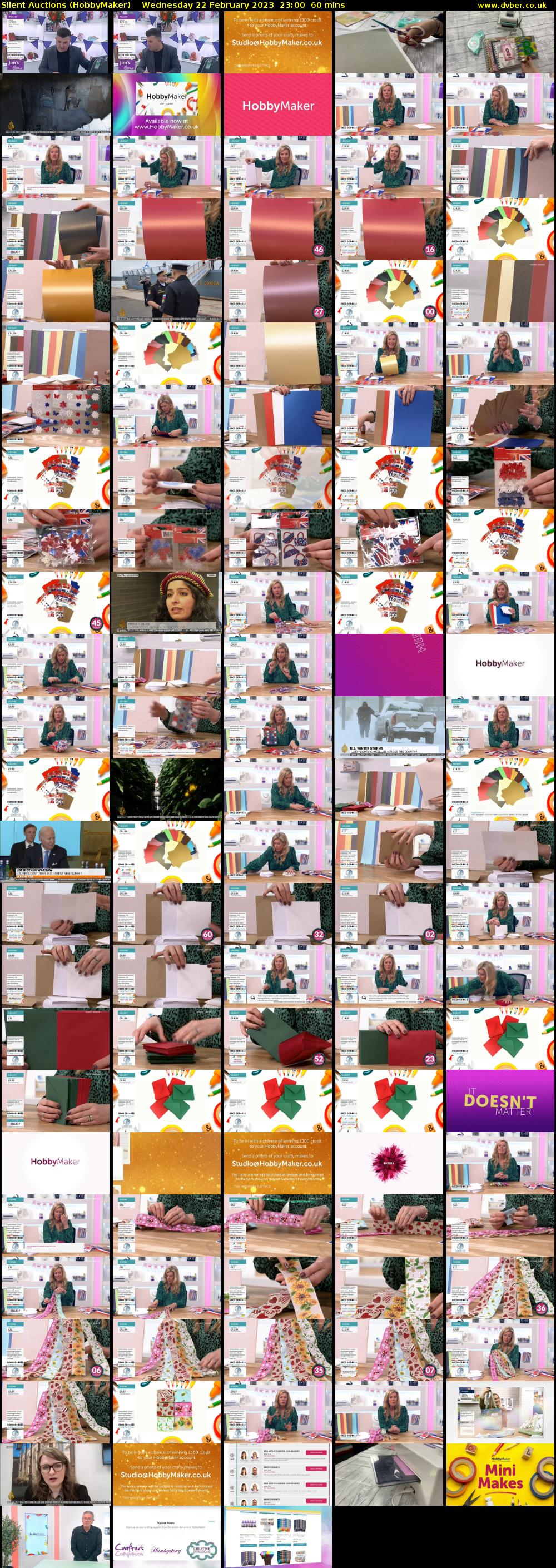 Silent Auctions (HobbyMaker) Wednesday 22 February 2023 23:00 - 00:00