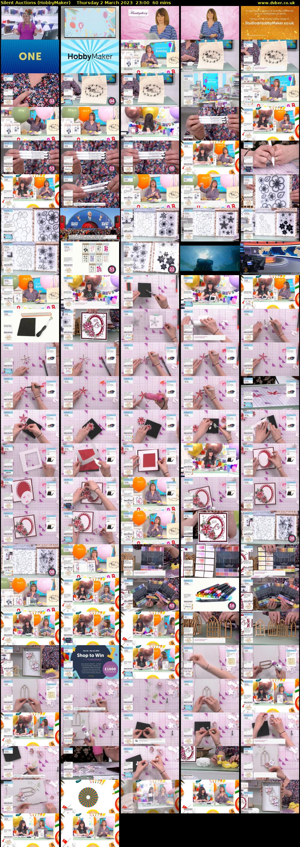 Silent Auctions (HobbyMaker) Thursday 2 March 2023 23:00 - 00:00