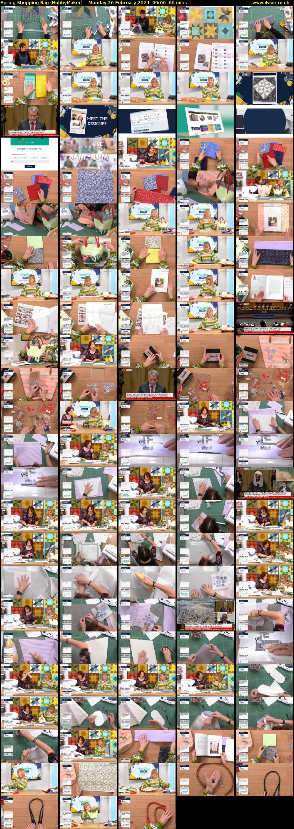 Spring Shopping Bag (HobbyMaker) Monday 26 February 2024 09:00 - 10:00