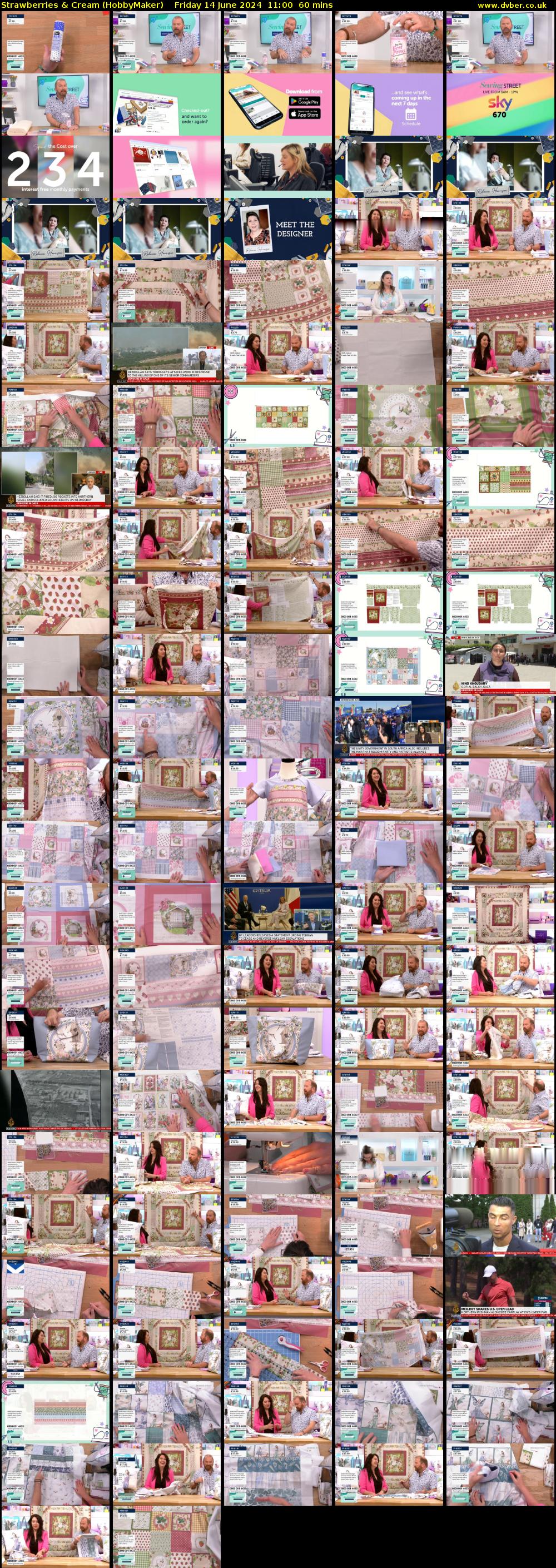 Strawberries & Cream (HobbyMaker) Friday 14 June 2024 11:00 - 12:00