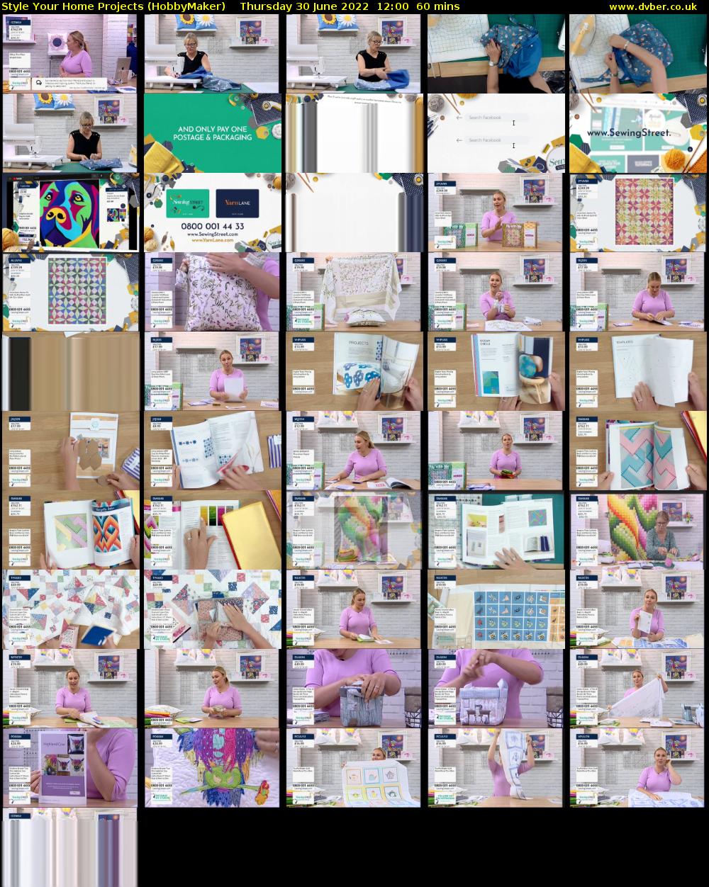 Style Your Home Projects (HobbyMaker) Thursday 30 June 2022 12:00 - 13:00