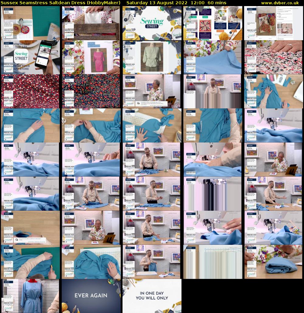 Sussex Seamstress Saltdean Dress (HobbyMaker) Saturday 13 August 2022 12:00 - 13:00