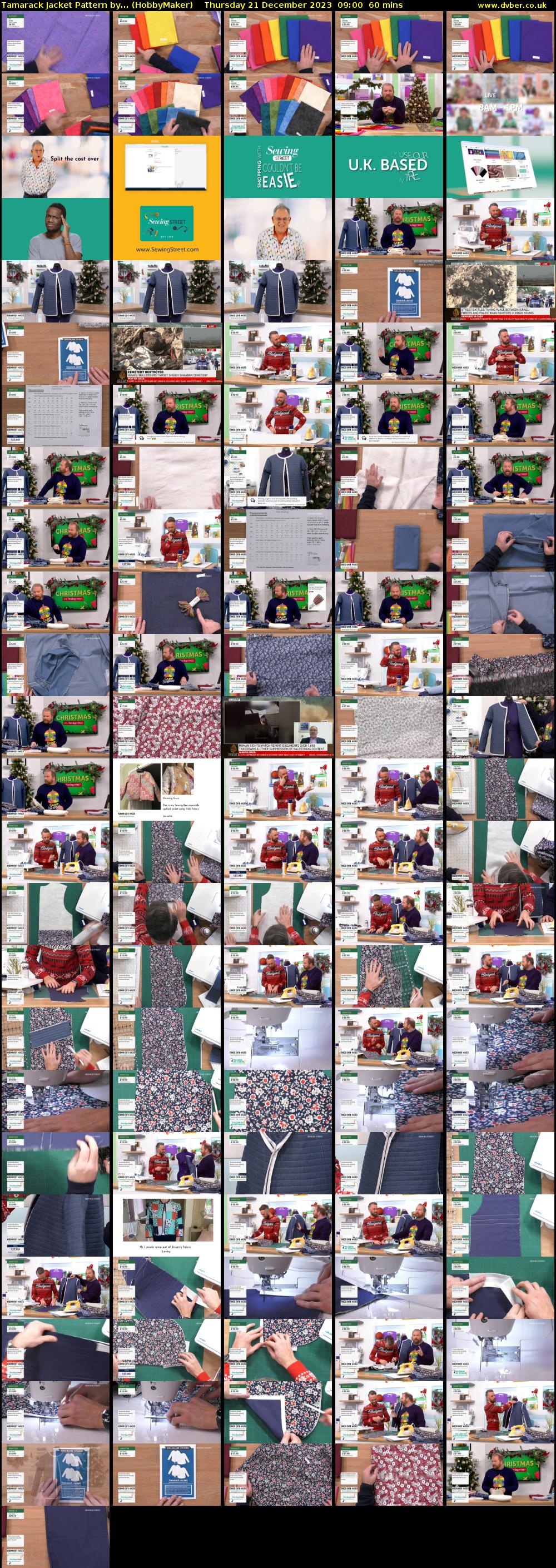 Tamarack Jacket Pattern by... (HobbyMaker) Thursday 21 December 2023 09:00 - 10:00