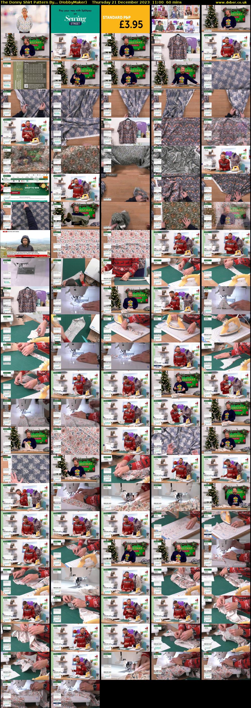 The Donny Shirt Pattern By... (HobbyMaker) Thursday 21 December 2023 11:00 - 12:00