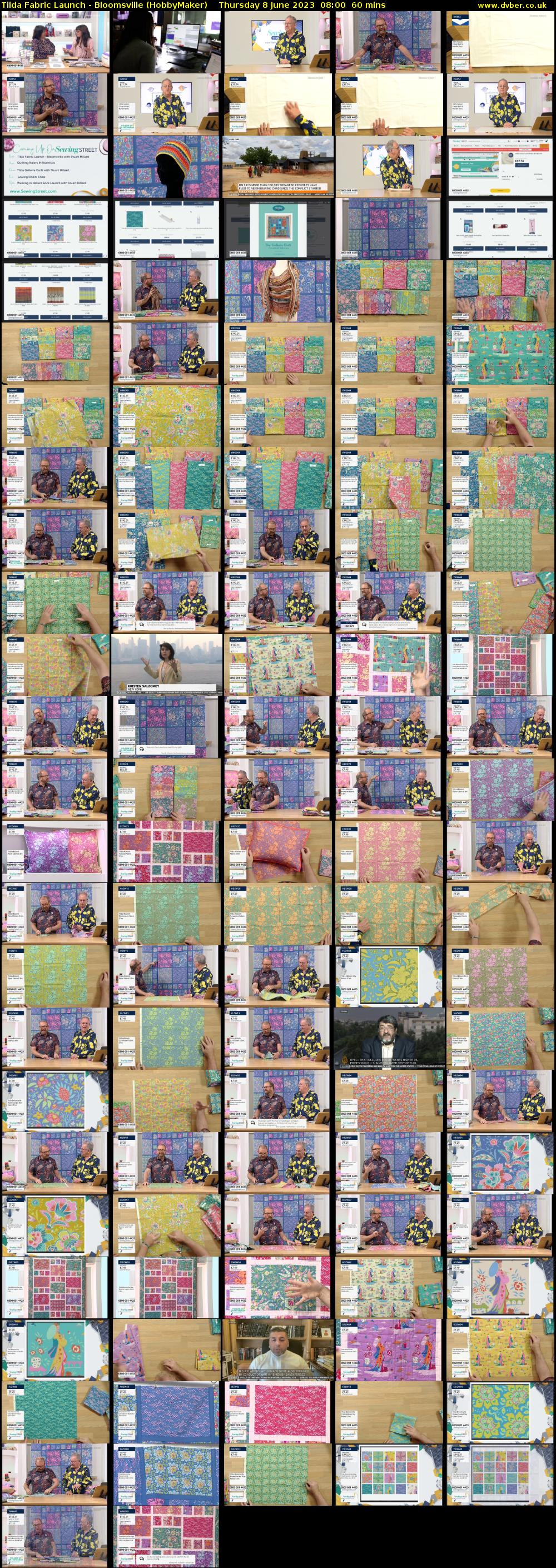 Tilda Fabric Launch - Bloomsville (HobbyMaker) Thursday 8 June 2023 08:00 - 09:00
