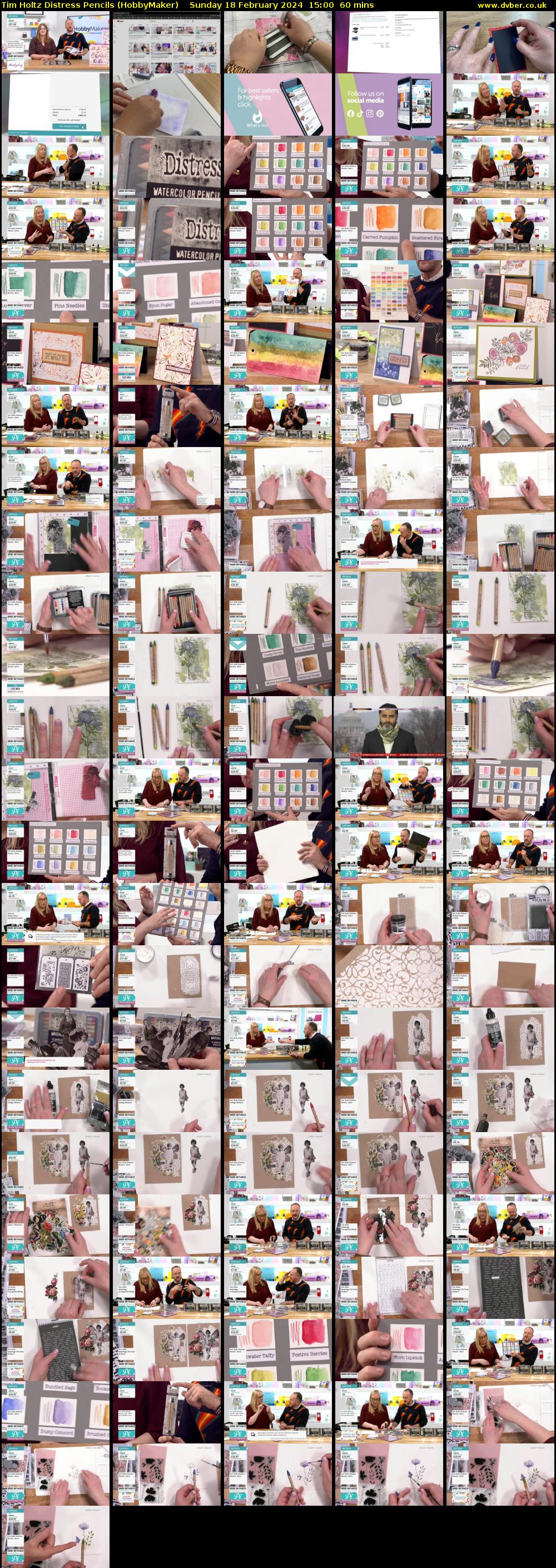 Tim Holtz Distress Pencils (HobbyMaker) Sunday 18 February 2024 15:00 - 16:00