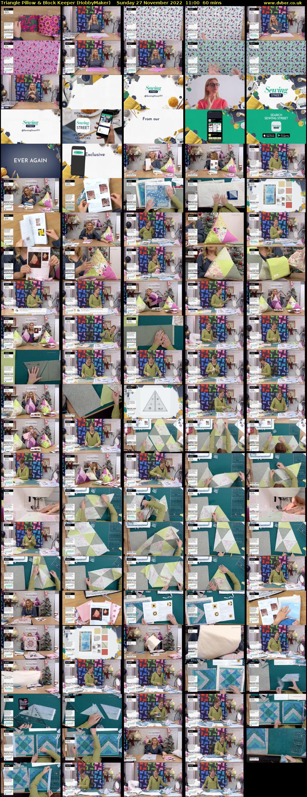 Triangle Pillow & Block Keeper (HobbyMaker) Sunday 27 November 2022 11:00 - 12:00