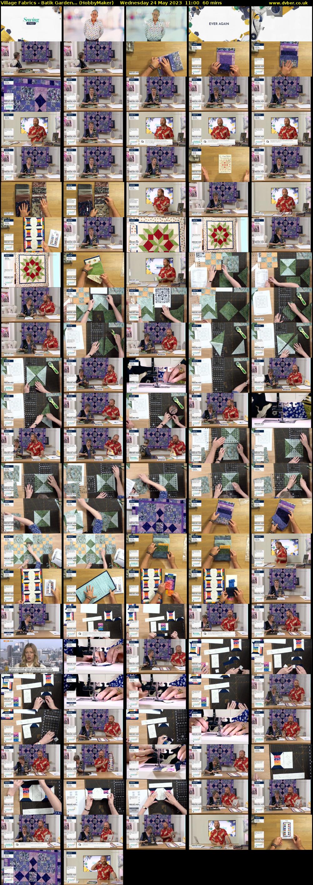 Village Fabrics - Batik Garden... (HobbyMaker) Wednesday 24 May 2023 11:00 - 12:00