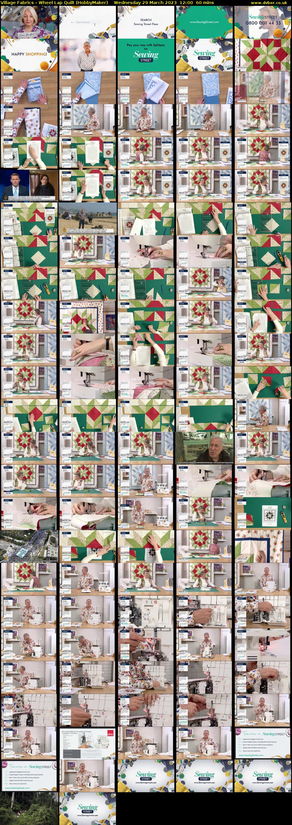 Village Fabrics - Wheel Lap Quilt (HobbyMaker) Wednesday 29 March 2023 12:00 - 13:00